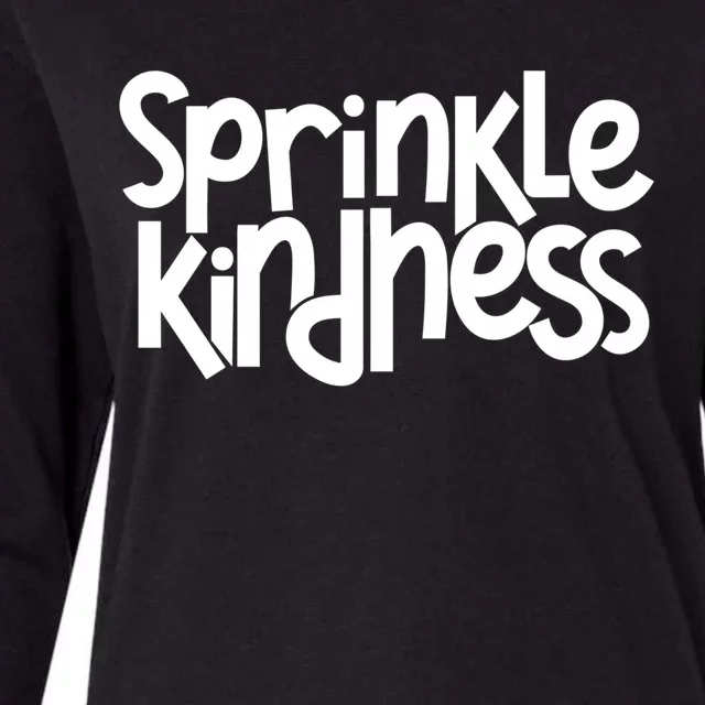 Sprinkle Kindness Anti Bullying Kind Orange Unity Day Cute Gift Womens Cotton Relaxed Long Sleeve T-Shirt