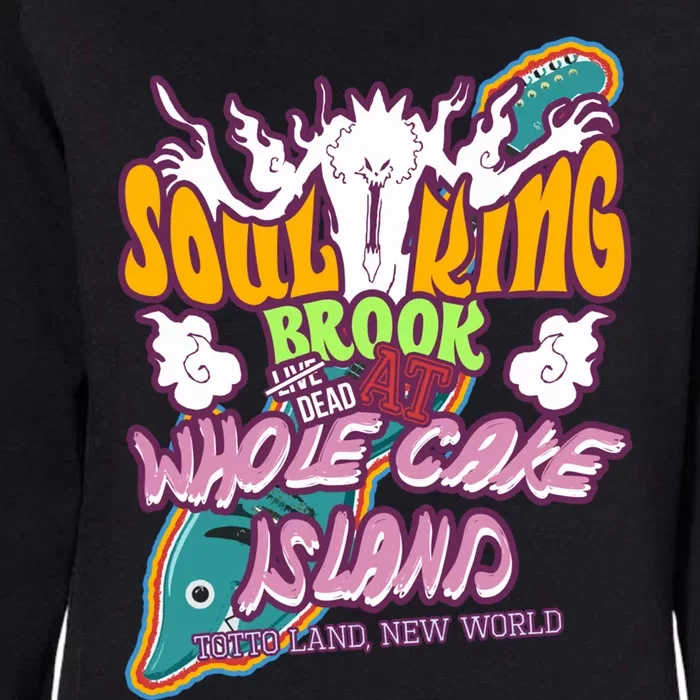 Soul King At Whole Cake Island Womens California Wash Sweatshirt