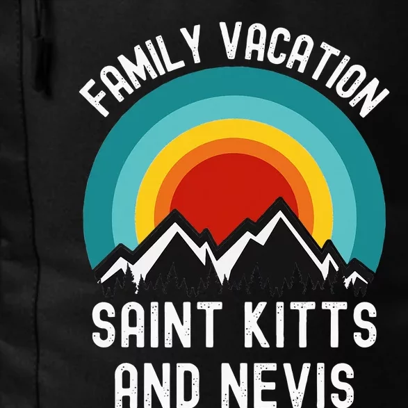 Saint Kitts And Nevis Family Vacation Matching Outfit Daily Commute Backpack