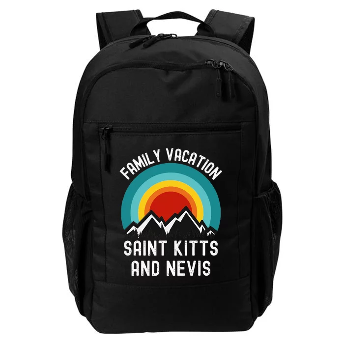 Saint Kitts And Nevis Family Vacation Matching Outfit Daily Commute Backpack