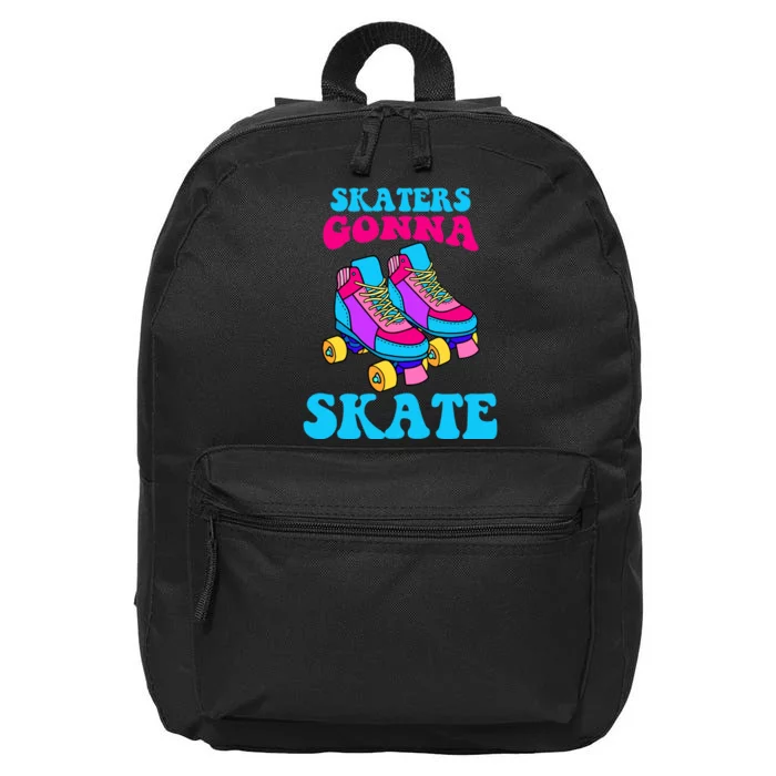 Skaters Gonna Skate 16 in Basic Backpack