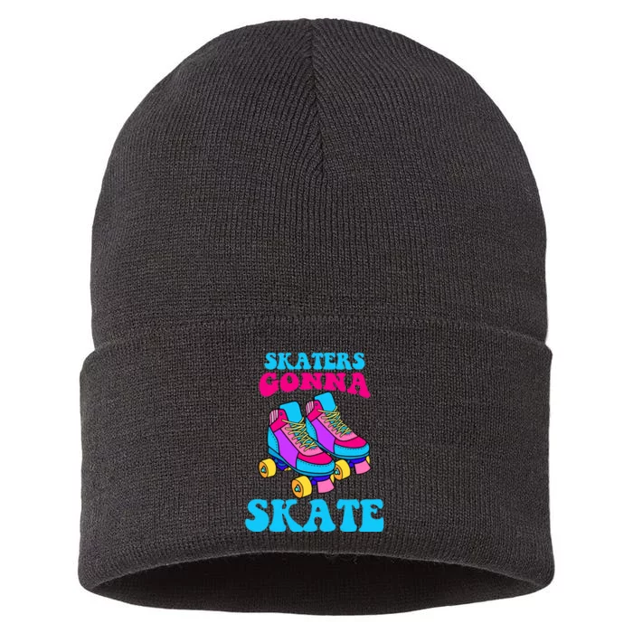 Skaters Gonna Skate Sustainable Knit Beanie