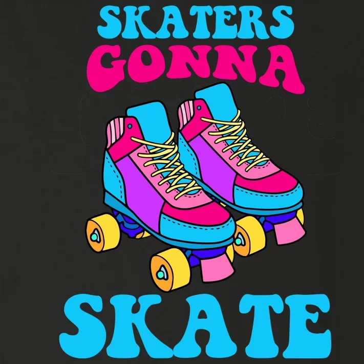 Skaters Gonna Skate Toddler Long Sleeve Shirt