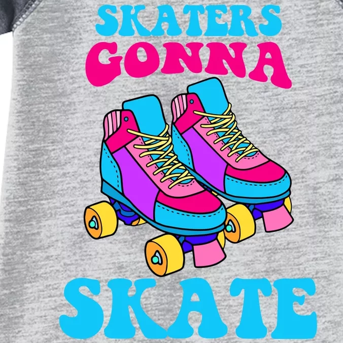 Skaters Gonna Skate Infant Baby Jersey Bodysuit