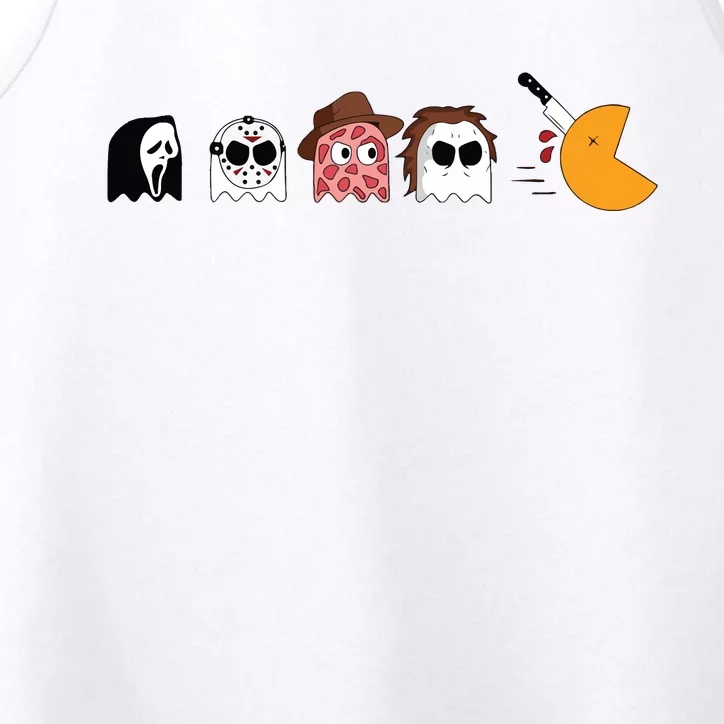 Serial Killer Boo Halloween Serial Killer Ghost Performance Tank