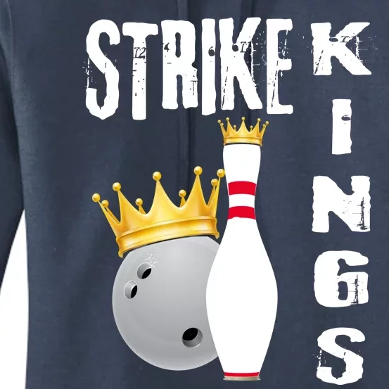 Strike Kings Bowling Logo Women's Pullover Hoodie