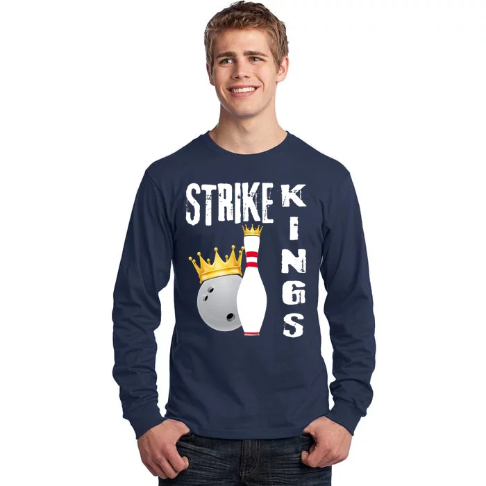 Strike Kings Bowling Logo Tall Long Sleeve T-Shirt