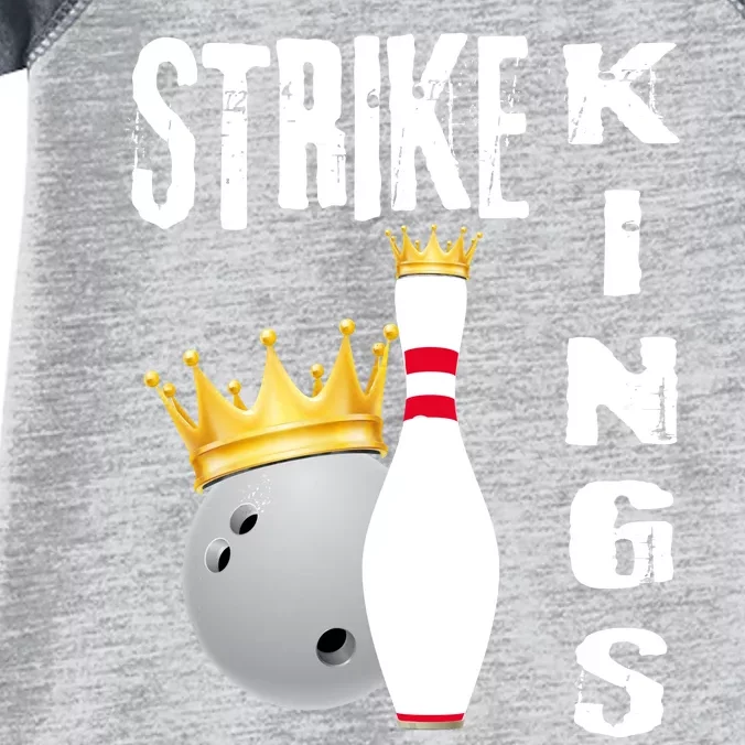 Strike Kings Bowling Logo Infant Baby Jersey Bodysuit