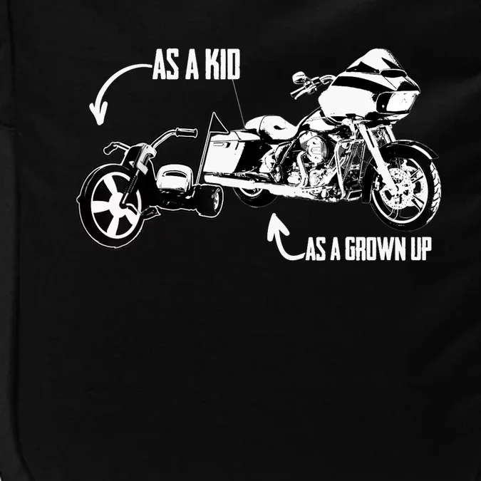 's Kid's Big Wheel Tricycle Road Glide Motorcycle Design Impact Tech Backpack