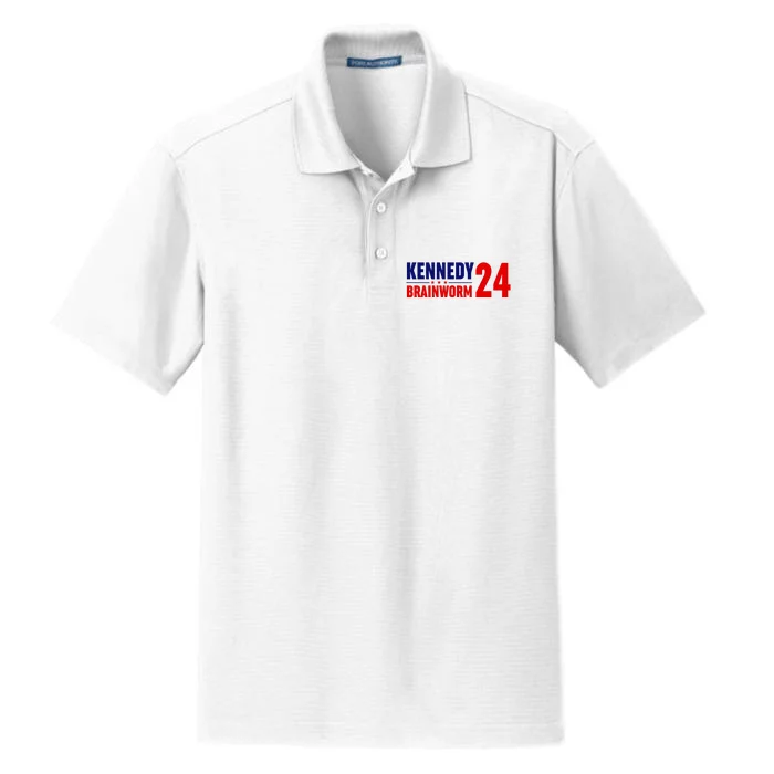 Shitheadsteve Kennedy Brainworm 24 Dry Zone Grid Performance Polo