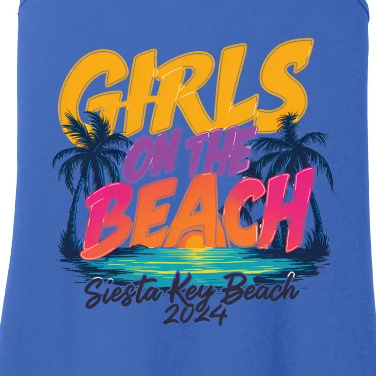 Siesta Key Beach Trip 2024 Gift Ladies Essential Tank