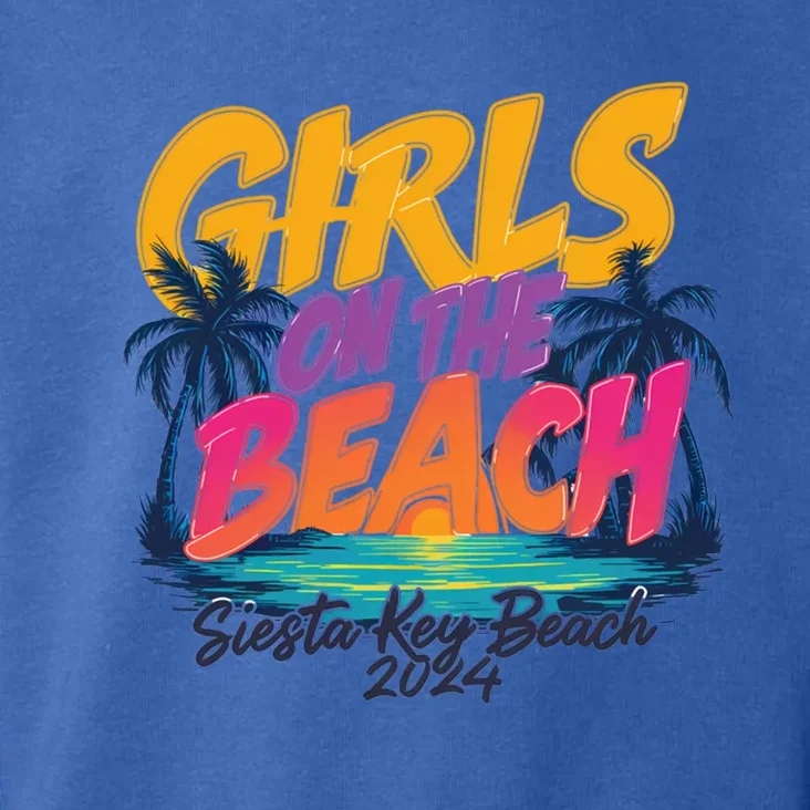 Siesta Key Beach Trip 2024 Gift Toddler Hoodie