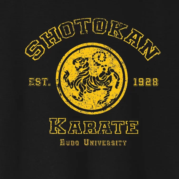 Shotokan Karate Budo University Martial Arts Women's Crop Top Tee