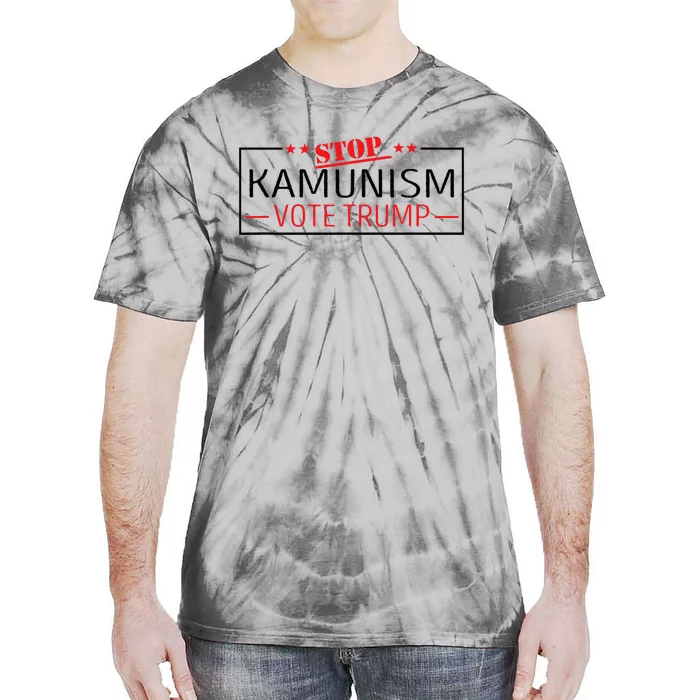 Stop Kamunism Communism Vote Trump 47 Tie-Dye T-Shirt