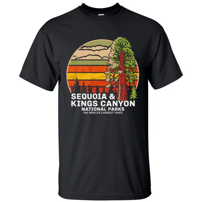 Sequoia Kings Canyon National Parks Tall T-Shirt