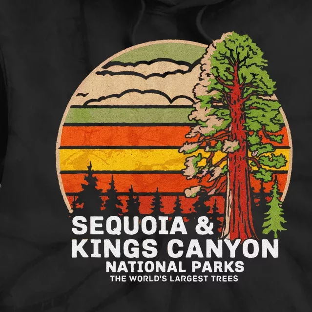 Sequoia Kings Canyon National Parks Tie Dye Hoodie