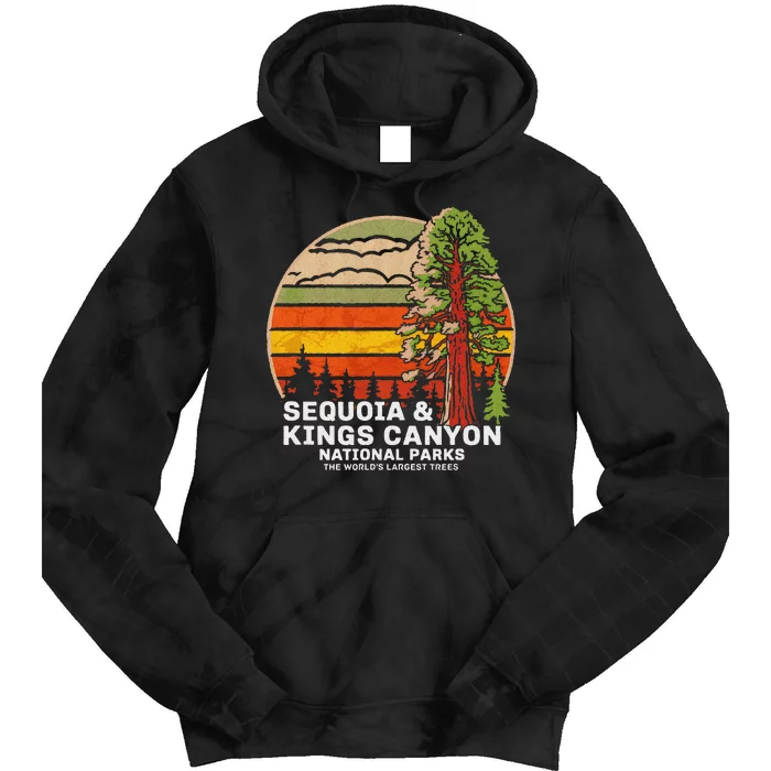 Sequoia Kings Canyon National Parks Tie Dye Hoodie