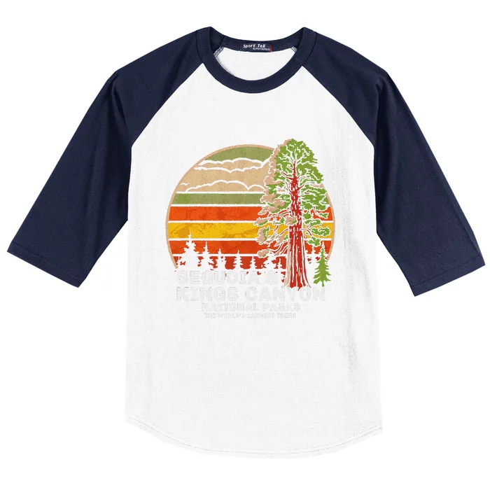 Sequoia Kings Canyon National Parks Baseball Sleeve Shirt