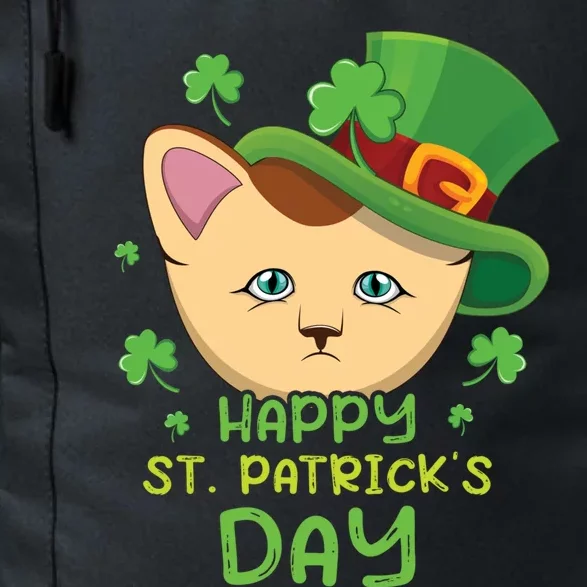 Shamrock Kawaii Cat Cute Cat Happy Saint Patrick Day Cute Gift Daily Commute Backpack