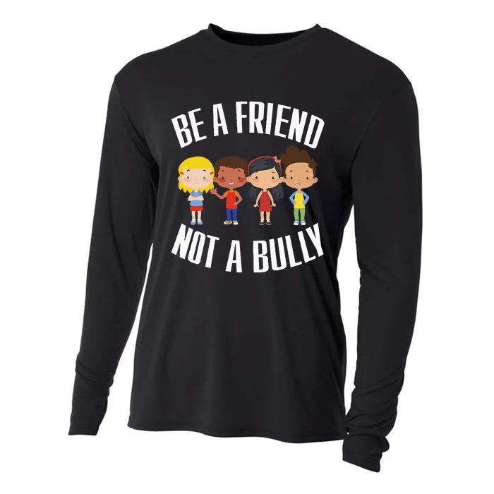 Spread Kindness Choose Friendship Over Bullying Cooling Performance Long Sleeve Crew