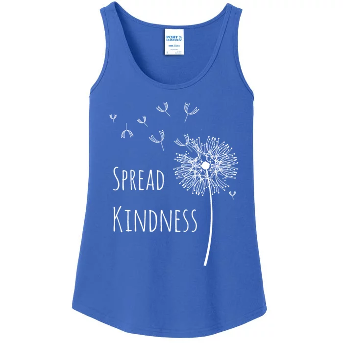 Spread Kindness Dandelion Cute Gift Ladies Essential Tank