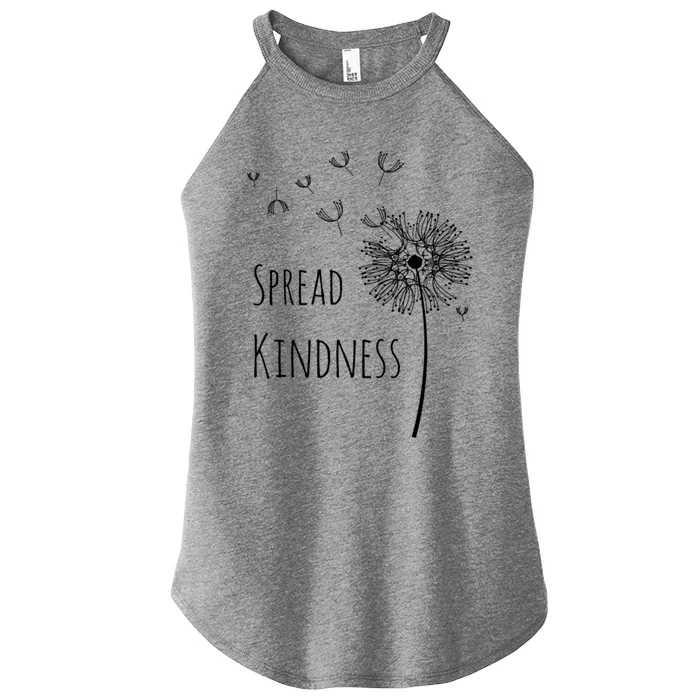 Spread Kindness Dandelion Cute Gift Women’s Perfect Tri Rocker Tank