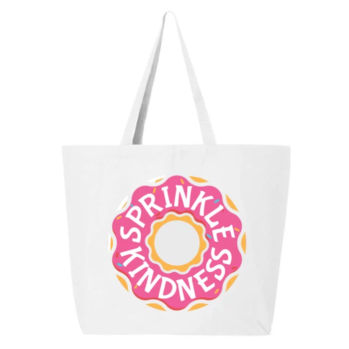 Sprinkle Kindness Donut Graphic Plus Size Shirt For Girl Boy Unisex 25L Jumbo Tote