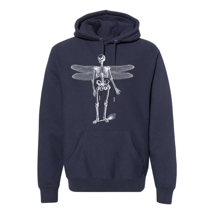 Skeleton Fairy Grunge Premium Hoodie