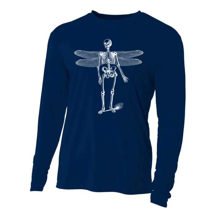 Skeleton Fairy Grunge Cooling Performance Long Sleeve Crew