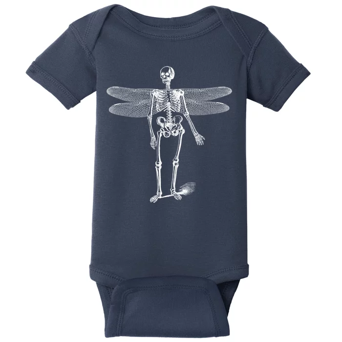 Skeleton Fairy Grunge Baby Bodysuit