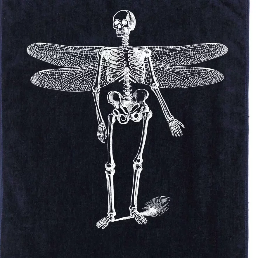 Skeleton Fairy Grunge Platinum Collection Golf Towel