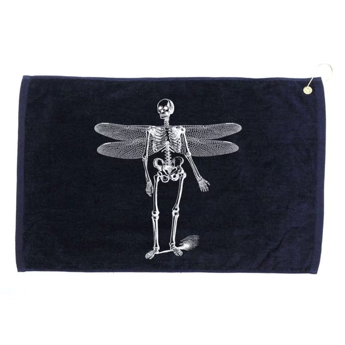 Skeleton Fairy Grunge Grommeted Golf Towel