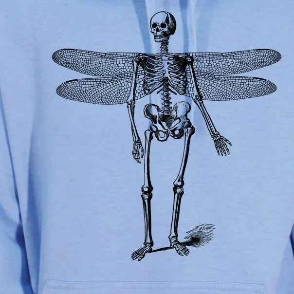 Skeleton Fairy Grunge Unisex Surf Hoodie