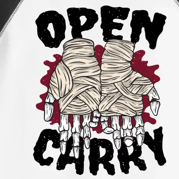 Skeleton Open Carry Boxing Toddler Fine Jersey T-Shirt