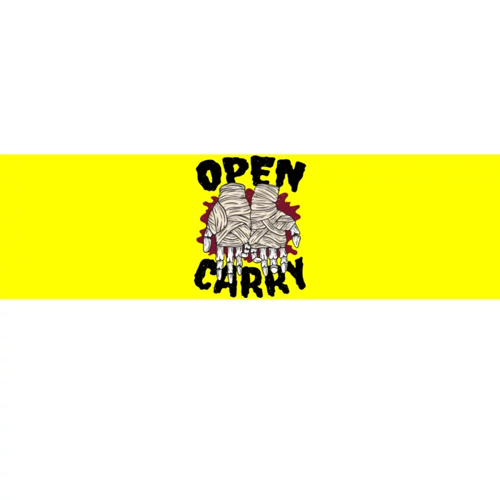 Skeleton Open Carry Boxing Bumper Sticker