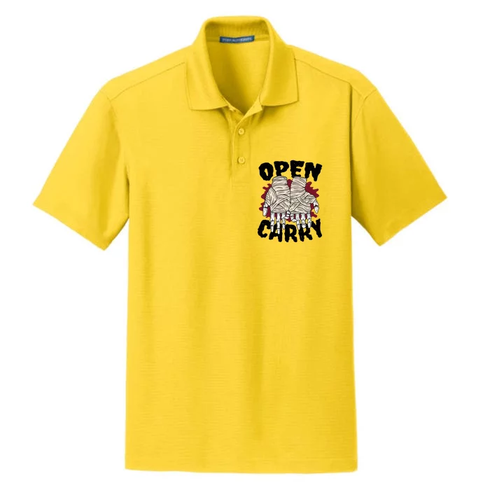 Skeleton Open Carry Boxing Dry Zone Grid Performance Polo