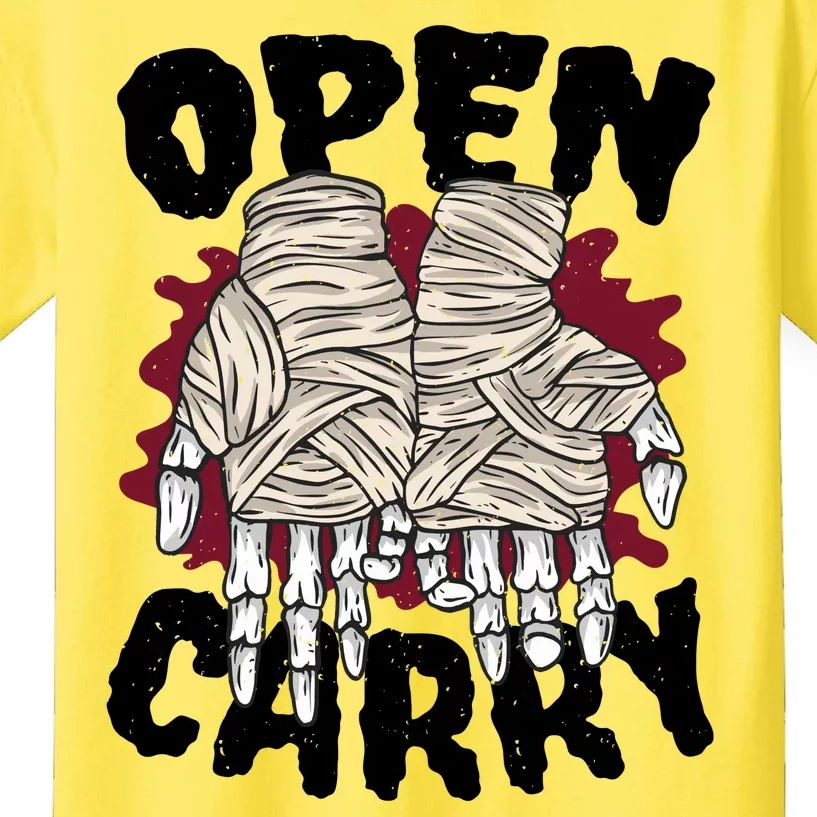 Skeleton Open Carry Boxing Kids T-Shirt