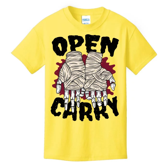 Skeleton Open Carry Boxing Kids T-Shirt