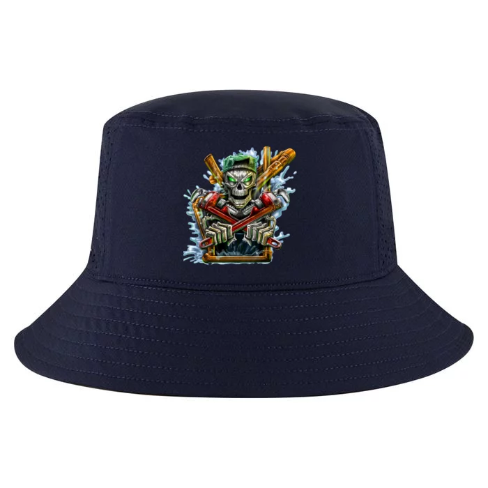 Skeleton Plumber Cool Comfort Performance Bucket Hat