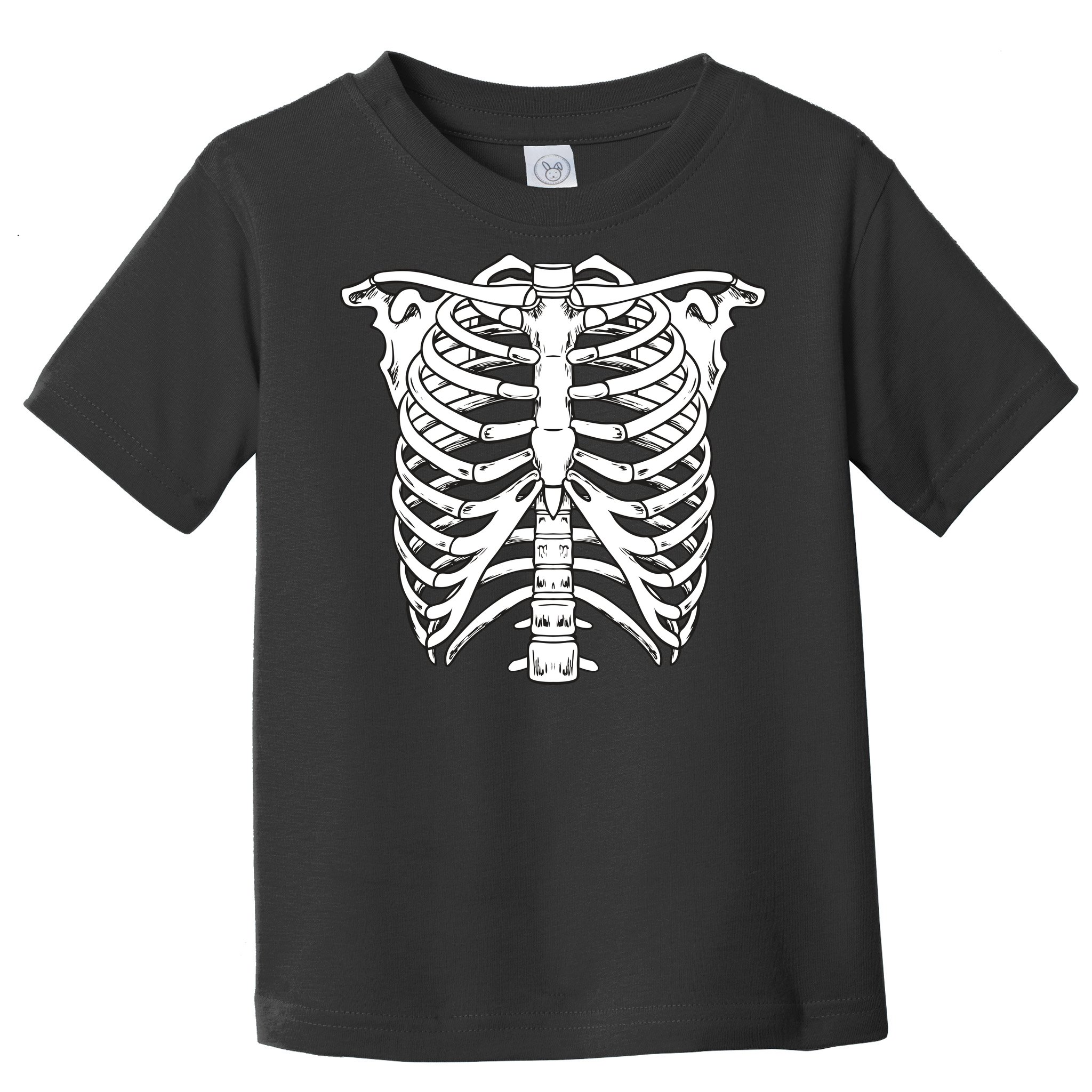 Teeshirtpalace Baseball Face Skeleton Skull Long Sleeve Shirt