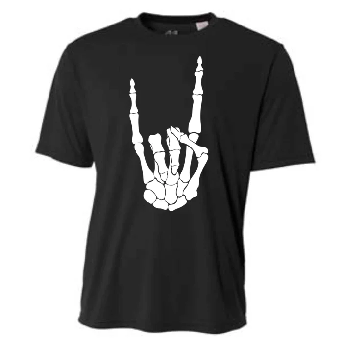 Skeleton Rocks Cooling Performance Crew T-Shirt