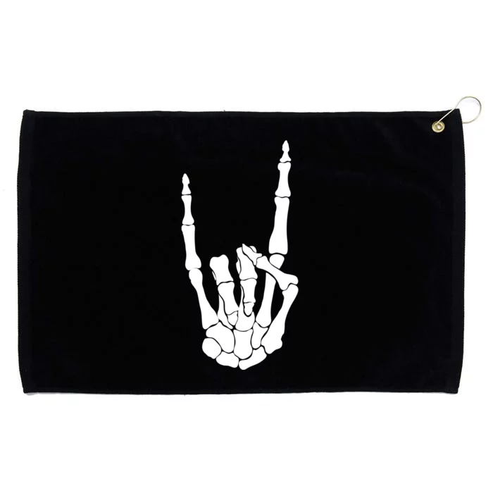 Skeleton Rocks Grommeted Golf Towel