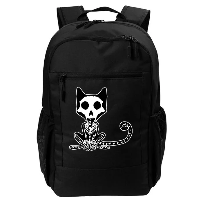 Skeleton X-Ray Cat Day Of The Dead Daily Commute Backpack