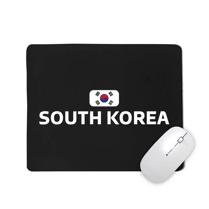 South Korea Flag Mousepad