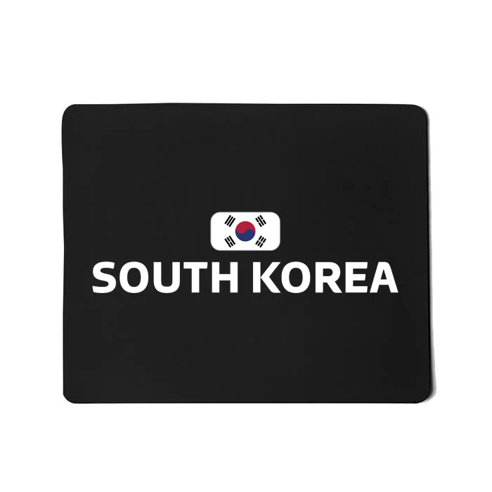 South Korea Flag Mousepad