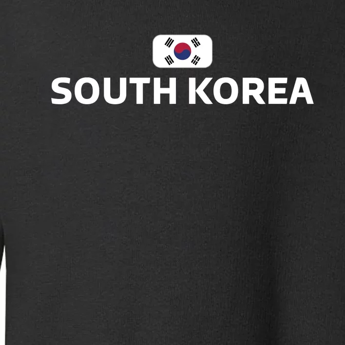 South Korea Flag Toddler Sweatshirt