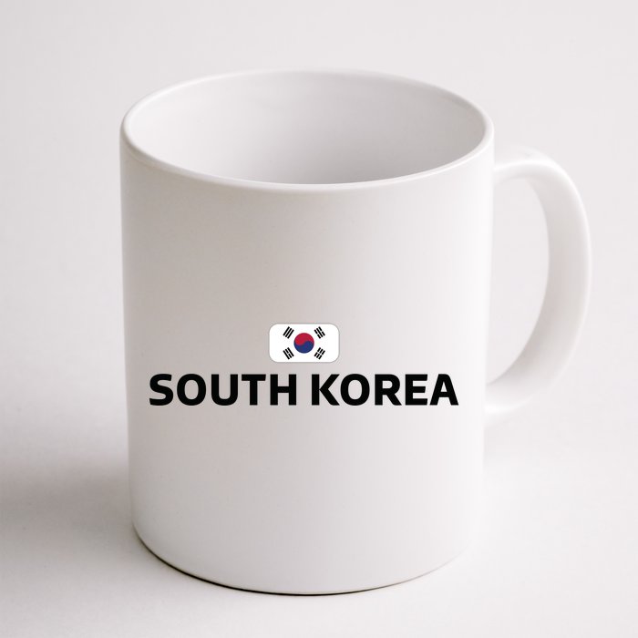 South Korea Flag Front & Back Coffee Mug