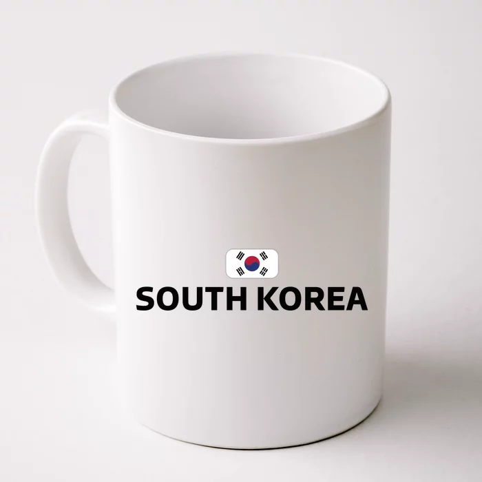 South Korea Flag Front & Back Coffee Mug