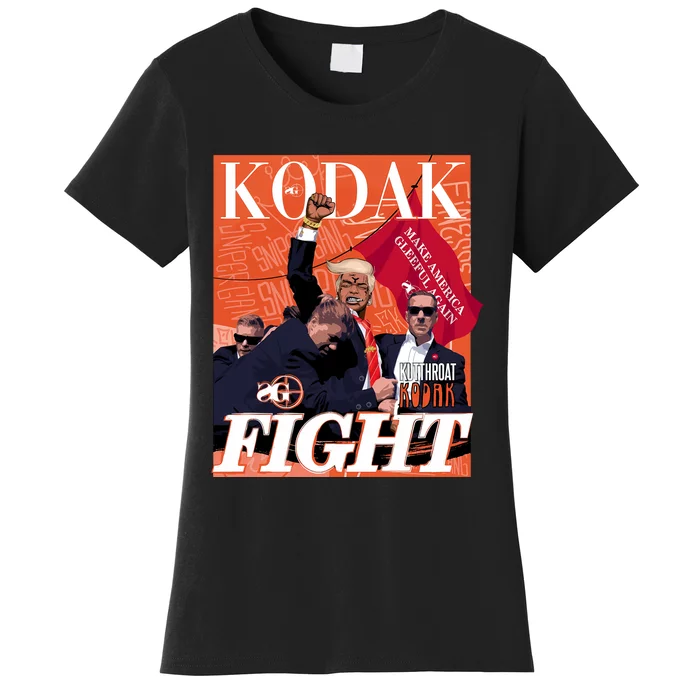 Snipergangapparel Kodak Fight Kutthroat Kodak Women's T-Shirt