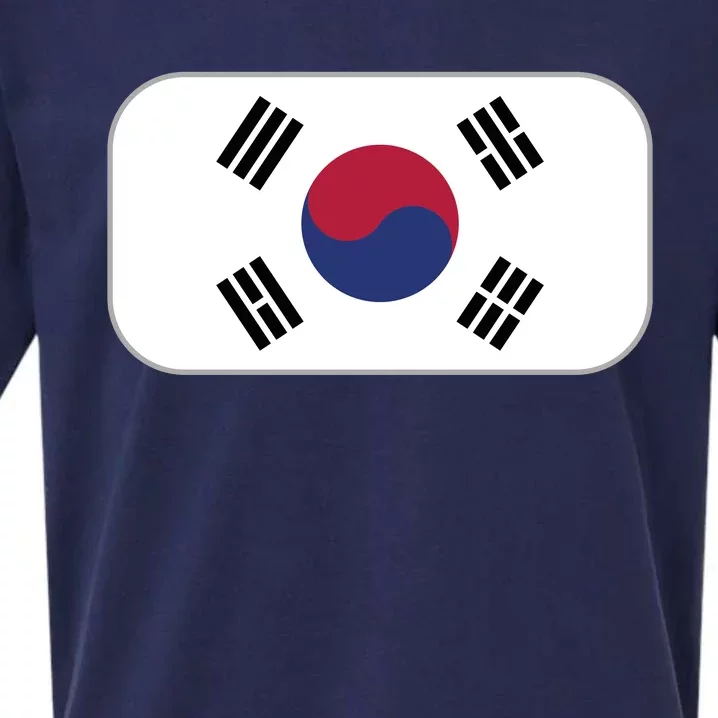 South Korea Flag Soccer World Cup 2022 Sueded Cloud Jersey T-Shirt